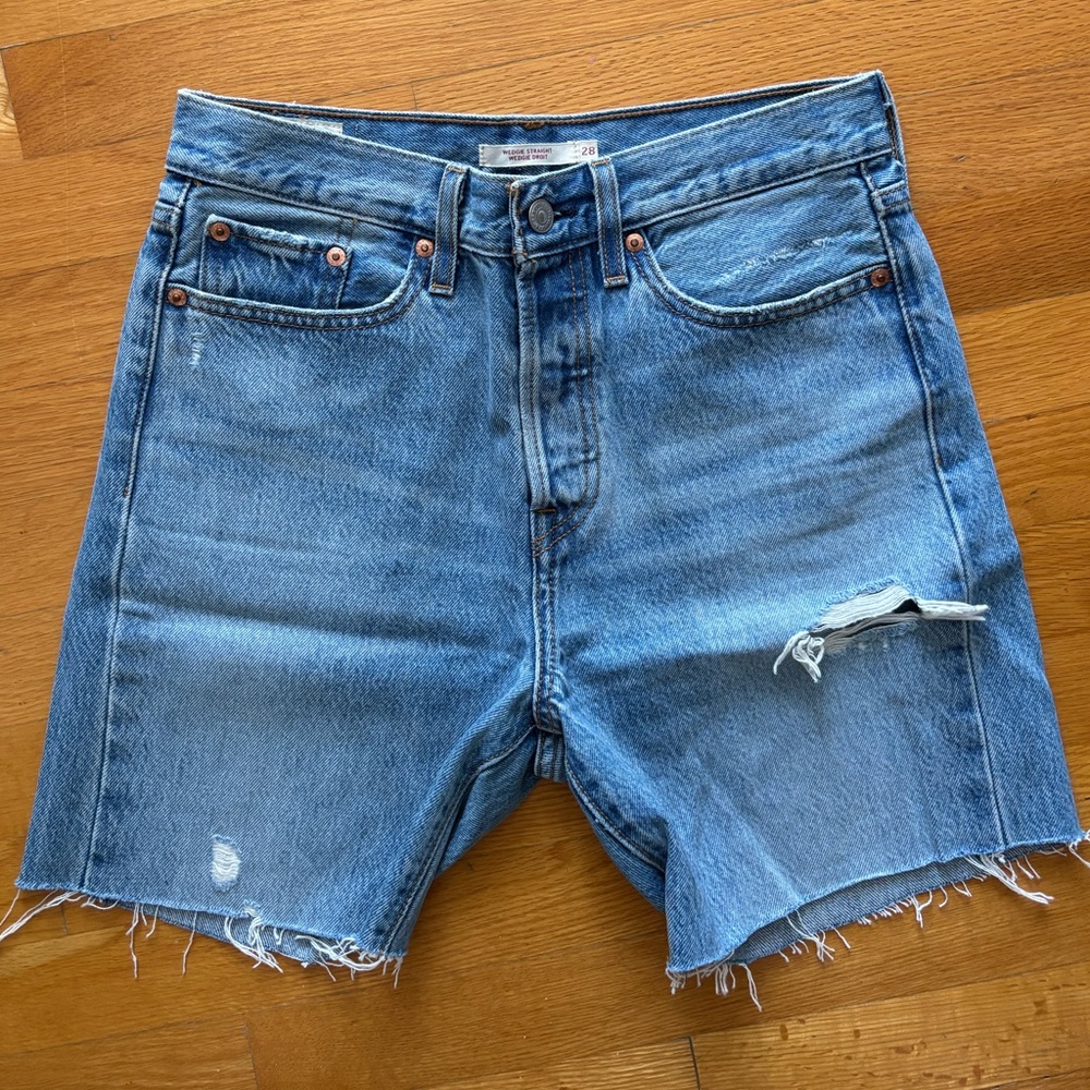 Levi's wedgie Jean Shorts